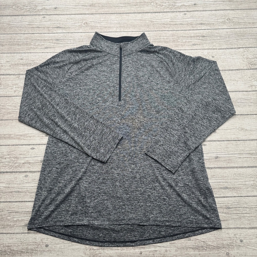 Under Armour Pullover Men's 2XL Gray HeatGear Tech 2.0 Active Running Loose Fit